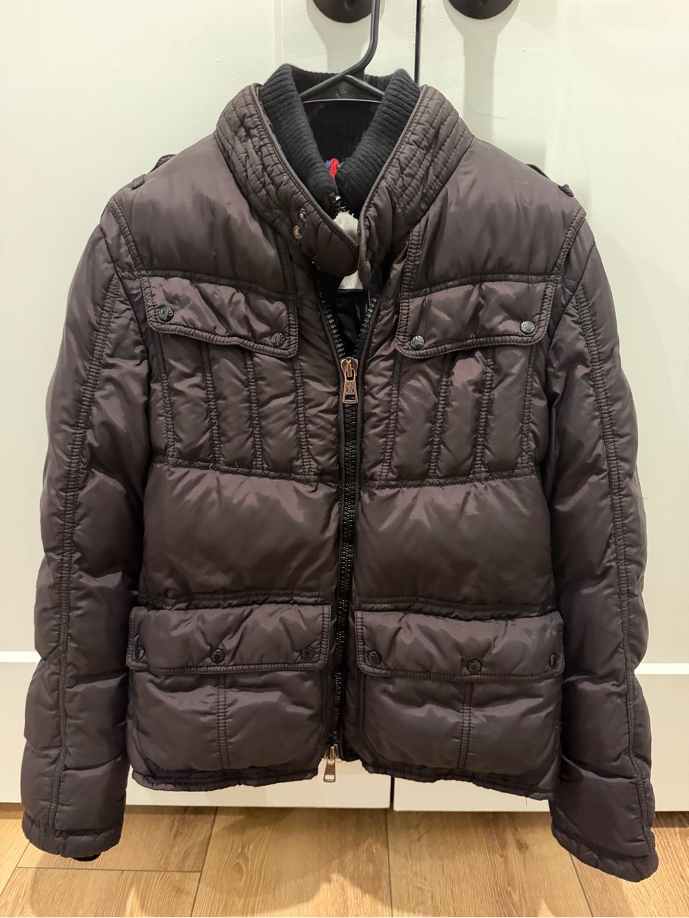 Moncler Men’s Down Jacket, Size 2